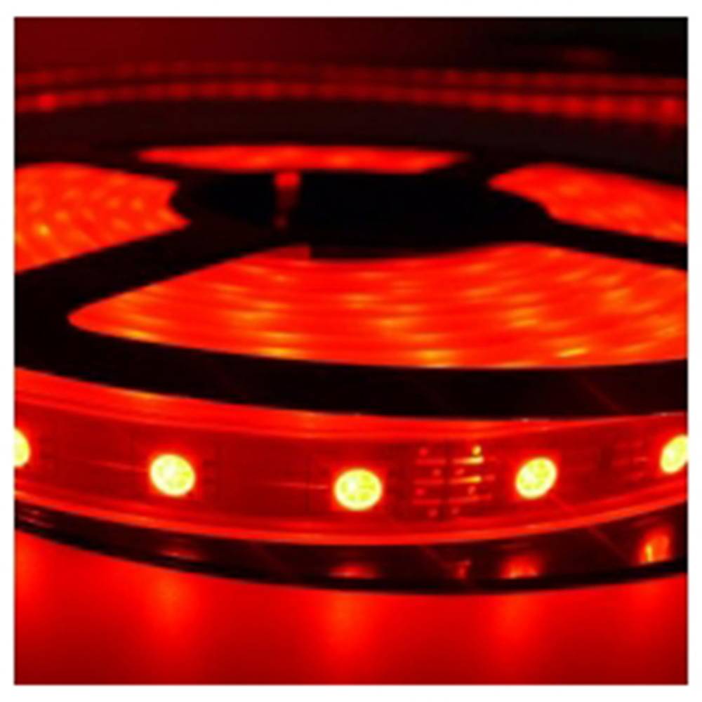 Elastyczny pasek LED 13 lm / led 30 led / m 5m IP68 czerwony