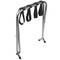 Suport de maletes plegable per a hotel i apartament en metall cromat 554 x 500 x 554 mm