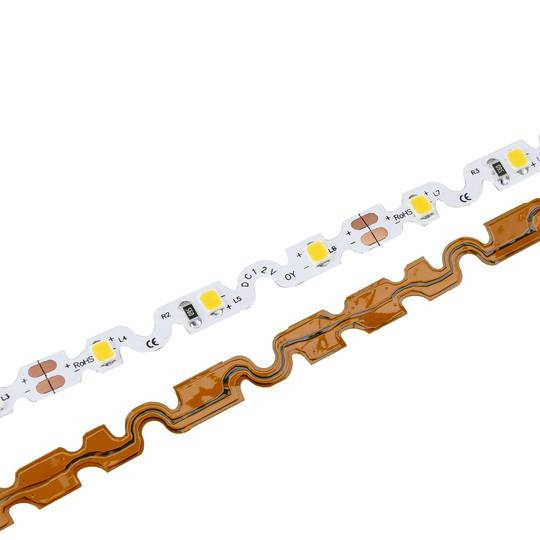 Bande flexible LED 22 lm/LED 60 LED/m 5m IP20 blanc chaud