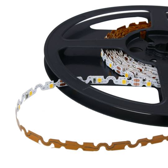 Bande flexible LED 22 lm/LED 60 LED/m 5m IP20 blanc chaud