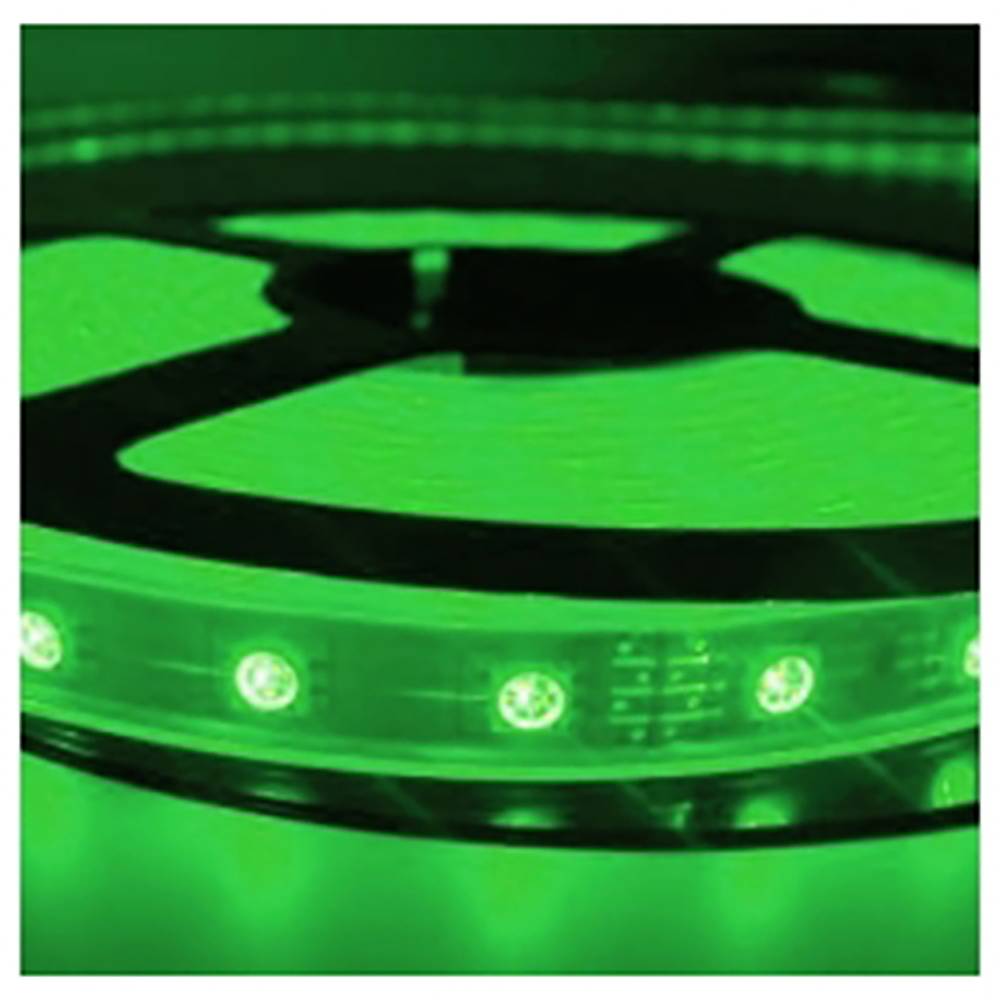 Flexible LED strip 6.5 lm/LED 30 LED/m green 5m