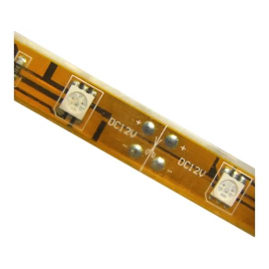 Tira de LEDs flexible 6.5 lm/led 30 led/m de 5m IP44 rojo
