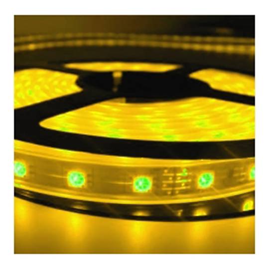 LED strip flexible 6.5 lm/led 30 led/m 5m IP44 yellow