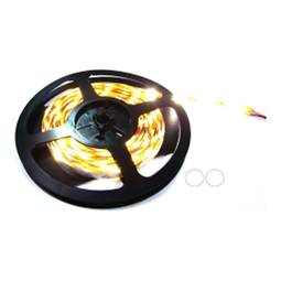 Striscia LED flessibile 6,5 lm/led 60 led/m 5m IP44 bianco caldo