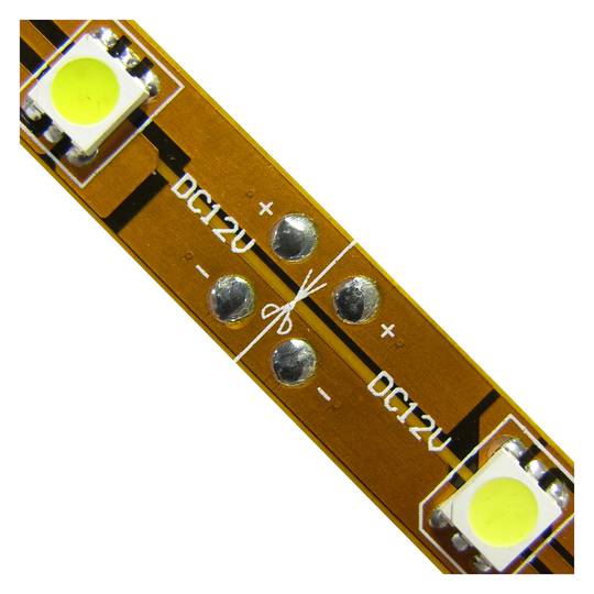 Flexible LED-Streifen 6,5 lm/LED 60 LED/m warmweiß 10m