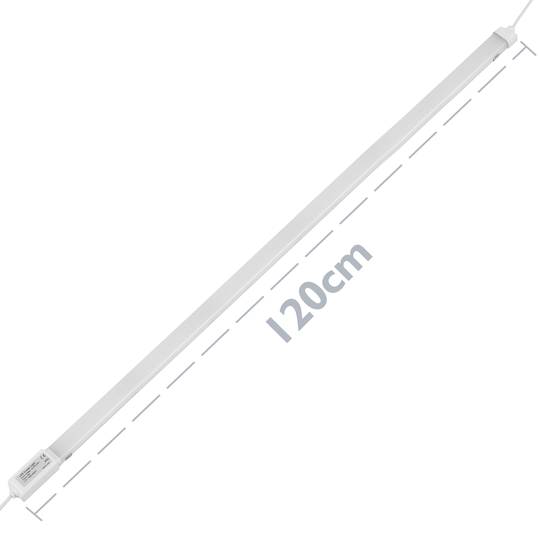 Lâmpada LED IP65 luz fria faixa de 120 cm