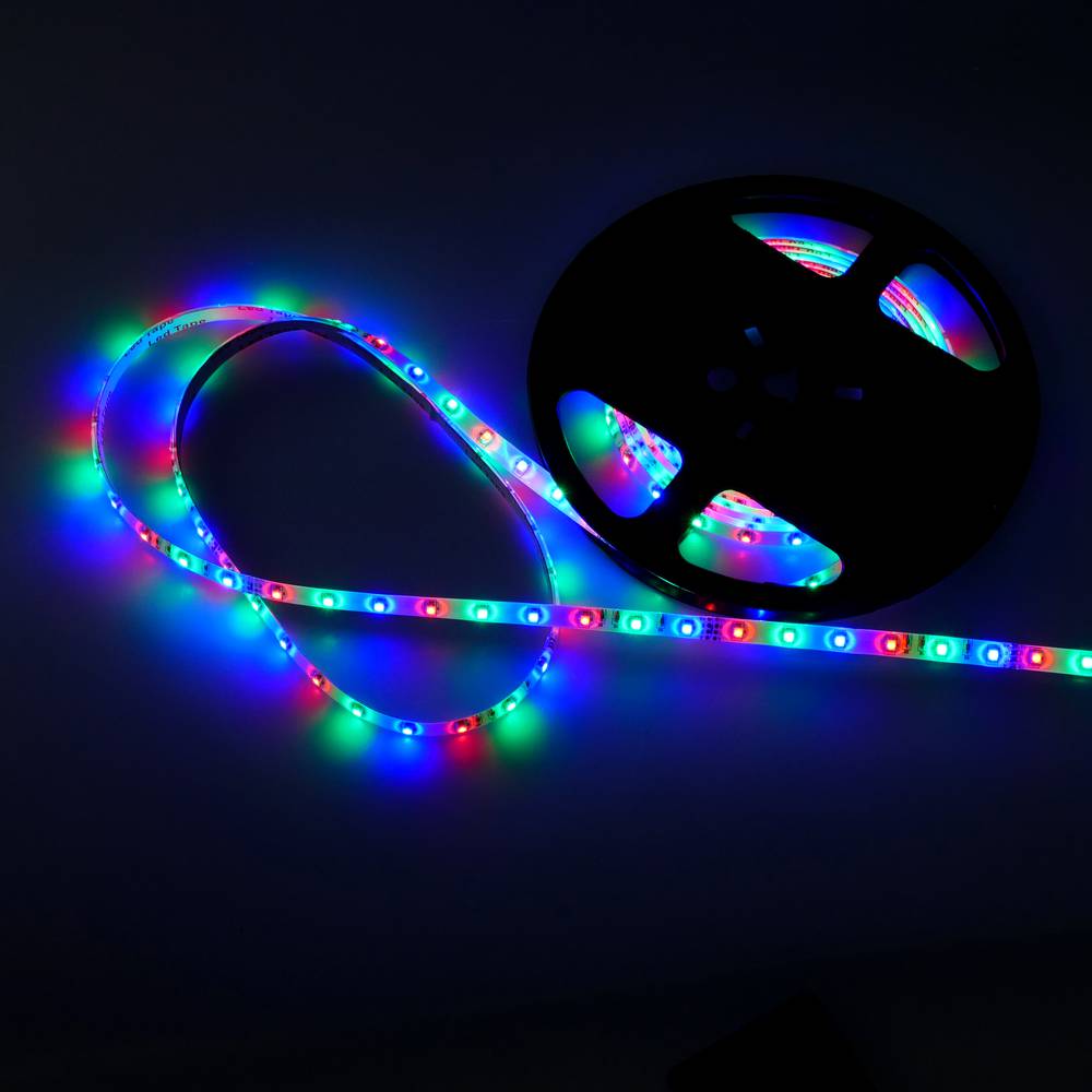 Kit Flexible LED strip 6.5 lm/LED 60 LED/m IP65 5m RGB