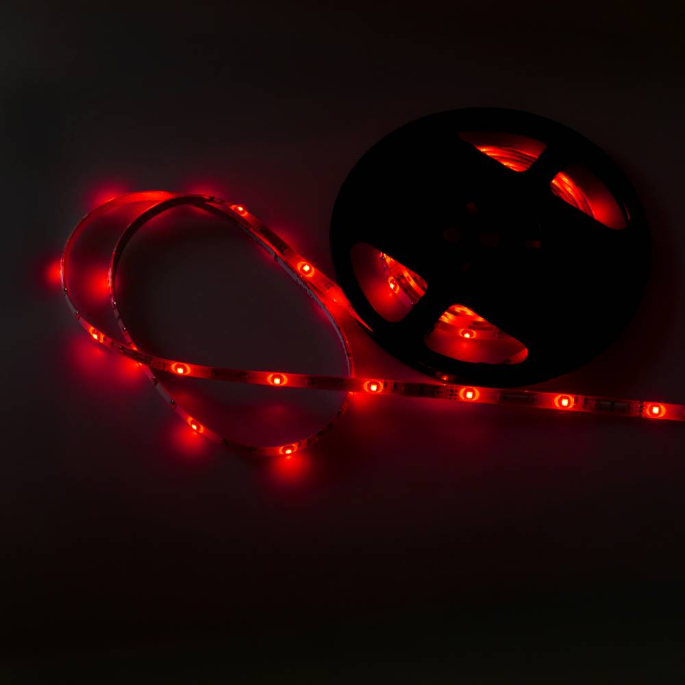 Kit Flexible LED strip 6.5 lm/LED 60 LED/m IP65 5m RGB