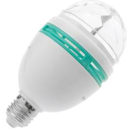 RGB-kleuren LED-lamp met disco-effect 3W E27