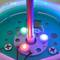 Birne LED mit RGB Farben und Disco Effekt 3W E27