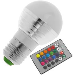 3W RGB LED ampoule avec télécommande