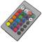 3W RGB LED Birne mit Fernbedienung