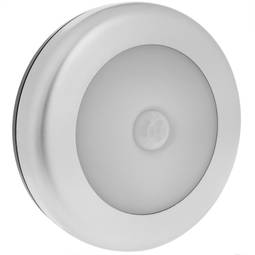 Éclairage rond à LED avec détecteur de mouvement et lumière à induction pour portes et intérieurs d'armoires