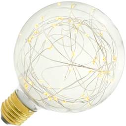Bombilla LED fantasía G95 1.4W luz cálida 2200K