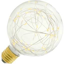 Bombilla LED fantasía G125 1.4W luz cálida 2200K