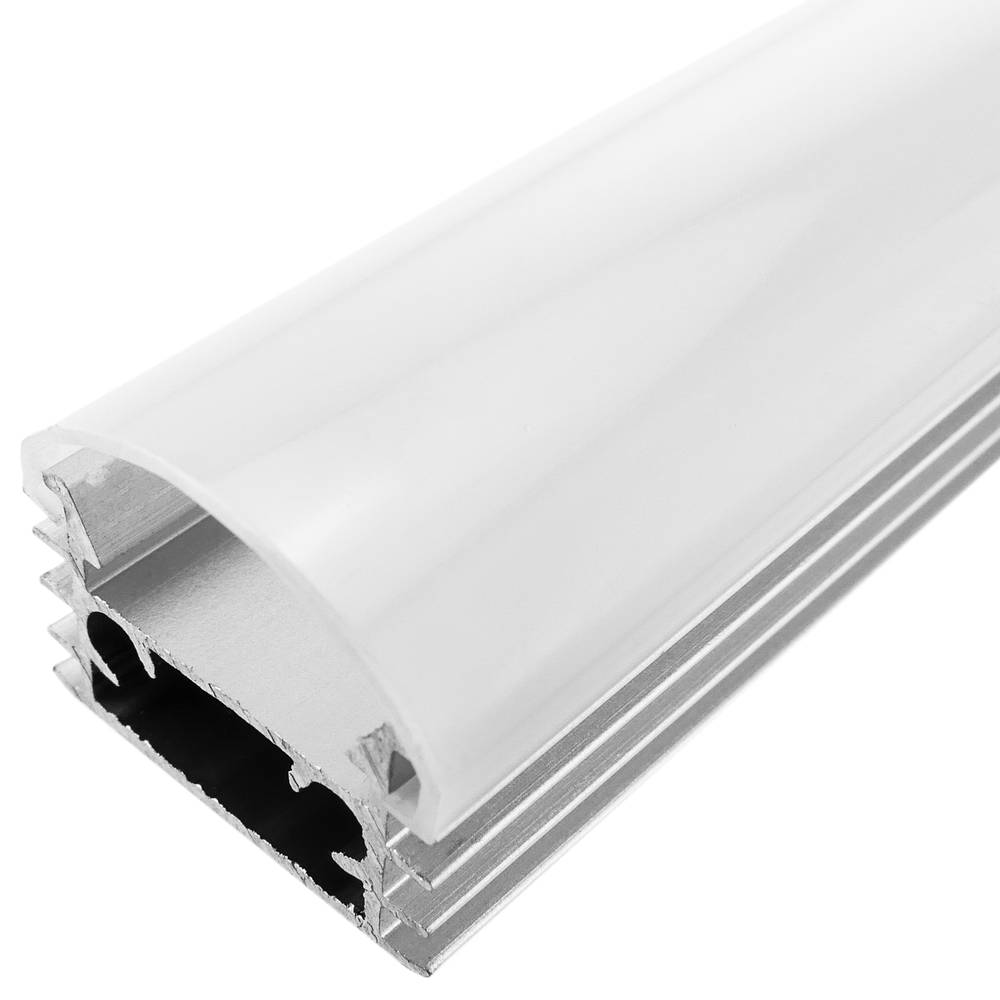 Bande en aluminium pour 12mm bande de LED taille 20x12x1000 mm