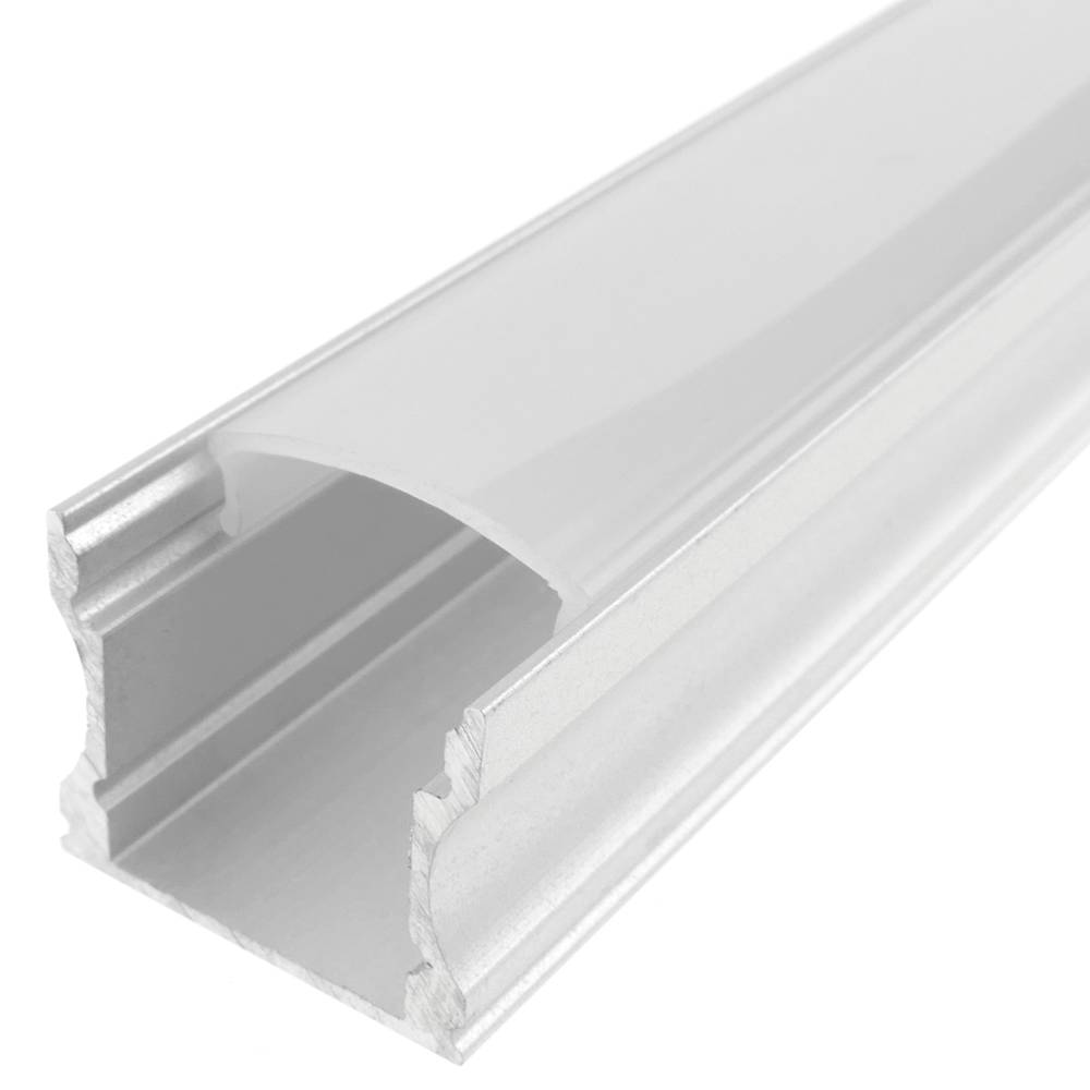 Regleta d'alumini per tira LED de 12mm de mida 18x16x1000 mm