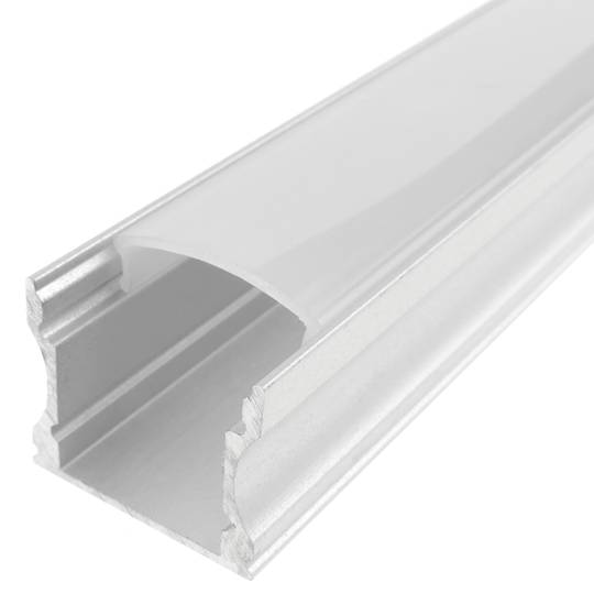 Regleta d'alumini per tira LED de 12mm de mida 18x16x1000 mm
