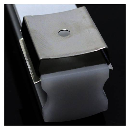 Regleta d'alumini per tira LED de 12mm de mida 18x16x1000 mm
