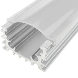 Taśma aluminiowa do paska LED 15 mm o wymiarach 19x14x1000 mm