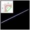 Aluminium strip voor 12mm LED strip maat 18x18x1000 mm