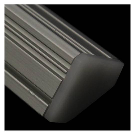 Aluminium strip voor 12mm LED strip maat 18x18x1000 mm