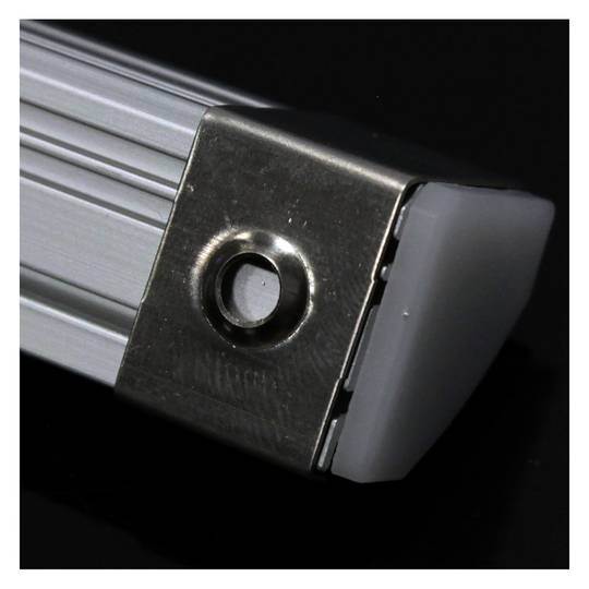 Aluminium strip voor 12mm LED strip maat 18x18x1000 mm