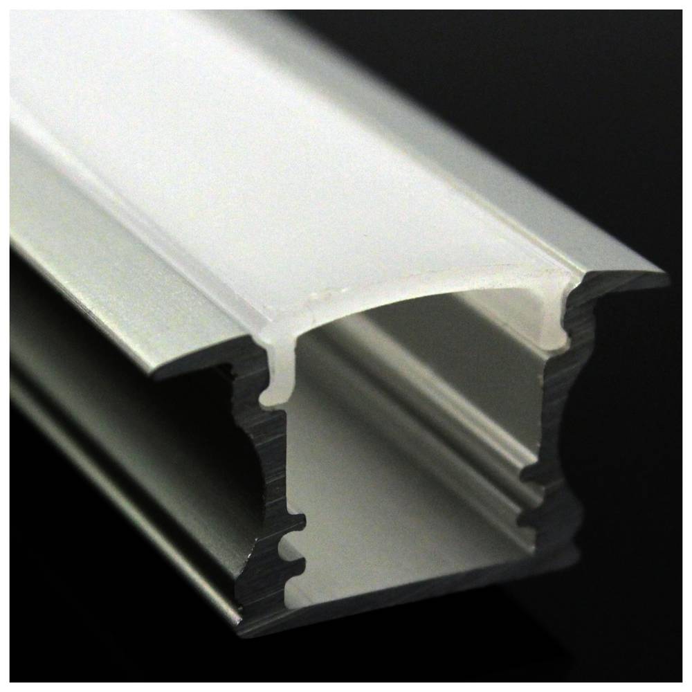 Aluminium-Streifen für 12mm LED-Streifen Größe 25x15x1000 mm