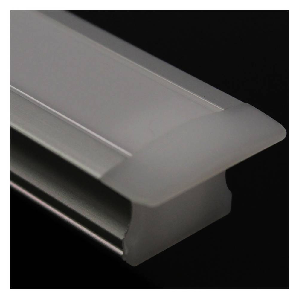 Aluminium-Streifen für 12mm LED-Streifen Größe 25x15x1000 mm