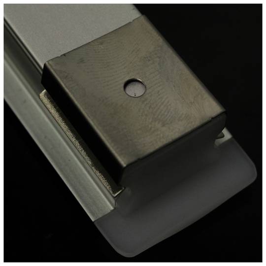 Aluminium-Streifen für 12mm LED-Streifen Größe 25x15x1000 mm