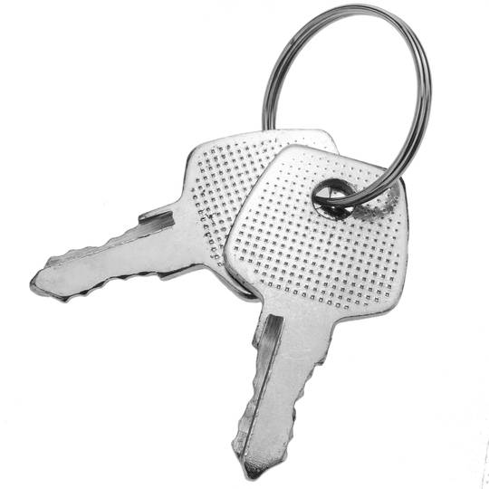 Urna de metacrilat transparent amb clau de seguretat 20x20x20cm