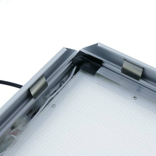 Cornice 340x460mm illuminata da LED A3 fronte-retro segno manifesto