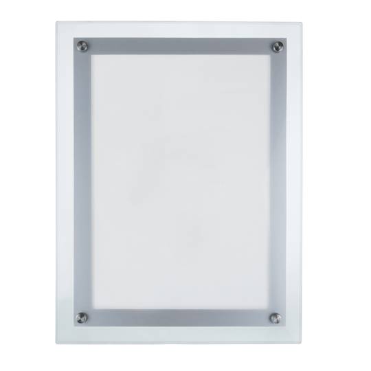 Fotolijst verlicht door LED A4 285x372mm methacrylaat voor poster reclamebord