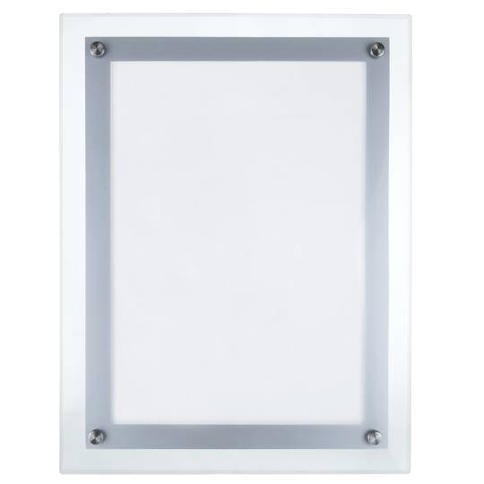 Cornice illuminata da LED acrilico A3 372x495mm per pubblicità manifesto segno