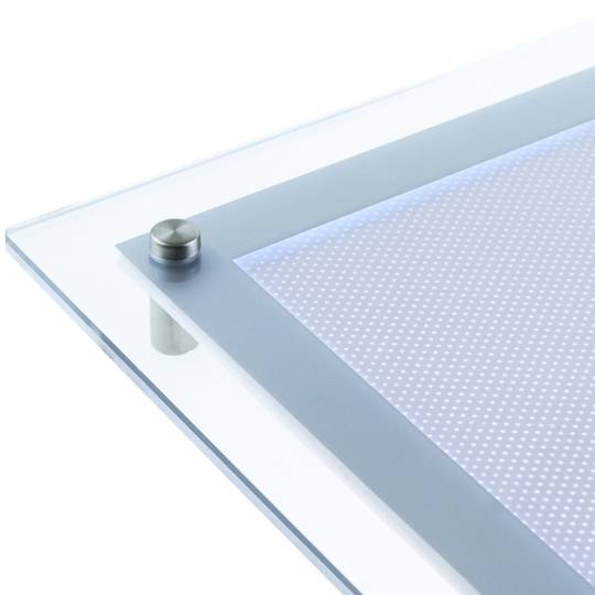 Cornice illuminata da LED acrilico A3 372x495mm per pubblicità manifesto segno