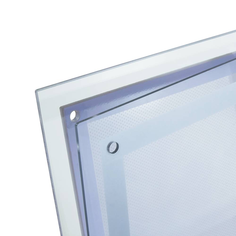 Square LED lightning frame acrylic A2 495x670mm for advertisement poster or labeling