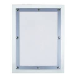 Marco cuadro iluminado por LED A0 945x1295mm de metacrilato para cartel anuncio letrero