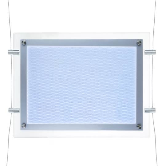 Fotolijst verlicht door LED A3 495x372mm dubbelzijdig methacrylaat voor posterreclame
