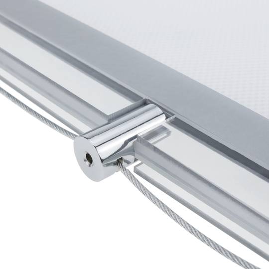 Cornice illuminata da LED acrilico A2 670x495mm doppia faccia per pubblicità manifesto segno