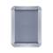 Cornice per poster con chiusura a scatto in alluminio anodizzato formato arrotondati A2 465x635mm