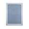 Cornice per poster con chiusura a scatto in alluminio anodizzato formato A4 240x325mm