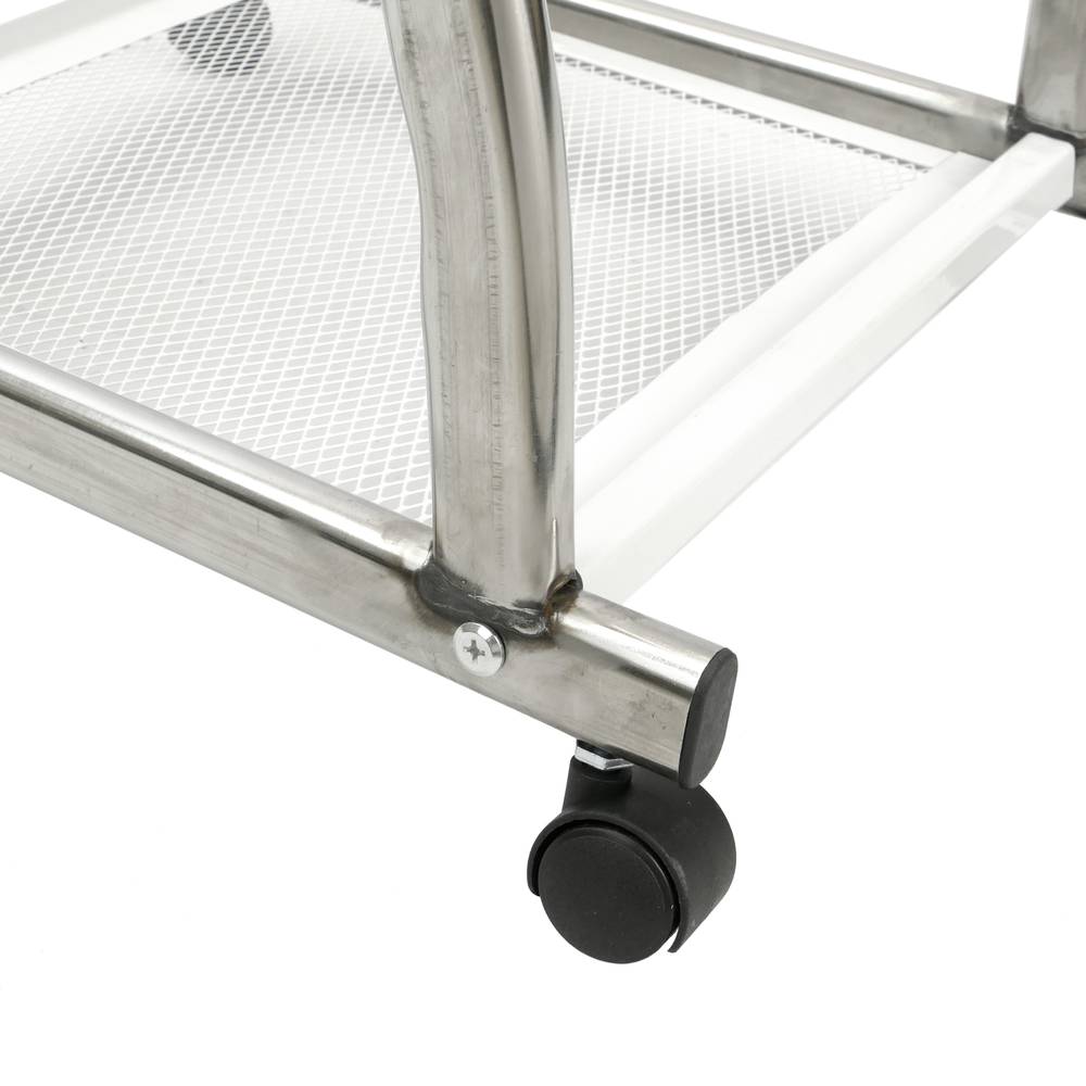 Prospektständer und Zeitschriftenständer mit Räder und 5 Halter