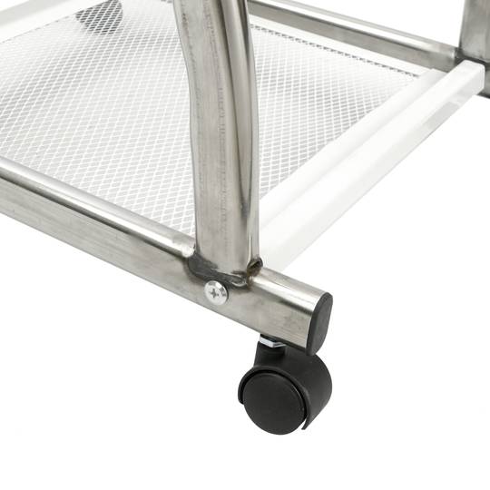 Prospektständer und Zeitschriftenständer mit Räder und 5 Halter