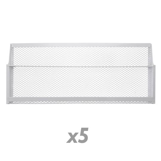 Prospektständer und Zeitschriftenständer mit Räder und 5 Halter