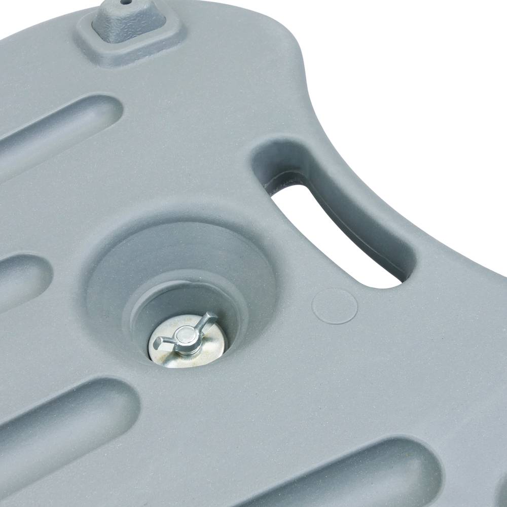 Reclamebordpaneel voor bewegwijzering met dubbel frame A1 met voet