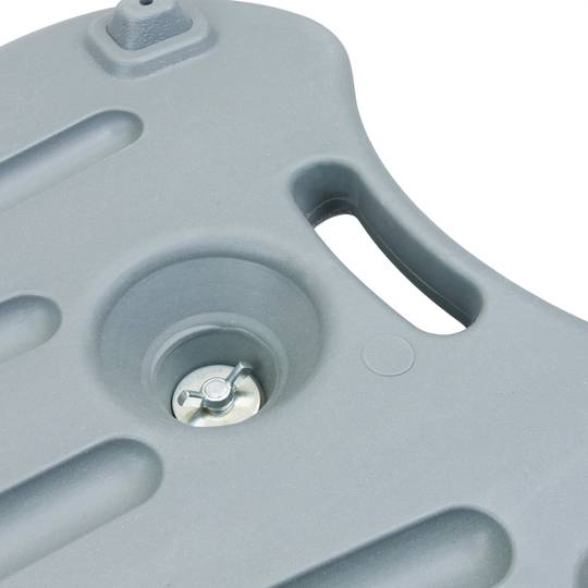 Reclamebordpaneel voor bewegwijzering met dubbel frame A1 met voet