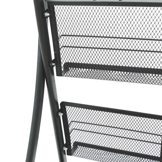 Espositore supporto di 6 livelli per opuscoli e riviste