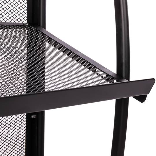 Stojak na kółkach i 4 półki na broszury i czasopisma