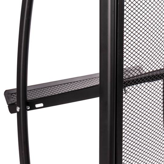 Stojak na kółkach i 4 półki na broszury i czasopisma