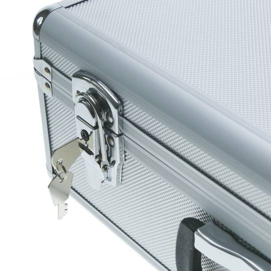 Portable folding stand for brochures and magazines with 6 levels A4